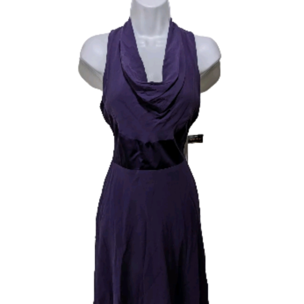 NWT Donna Ricco 100% Silk Fit Flare Dress 4 Sleeveless Fairy Whimsical - Picture 4 of 9